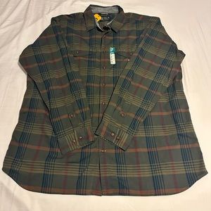**New with Tags! ** Carhartt button down shirt! 3XL Tall